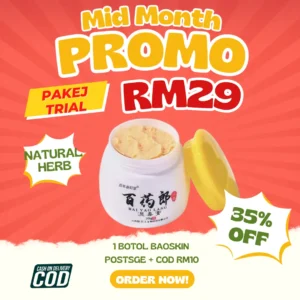 PAKEJ TRIAL + POSTAGE RM10